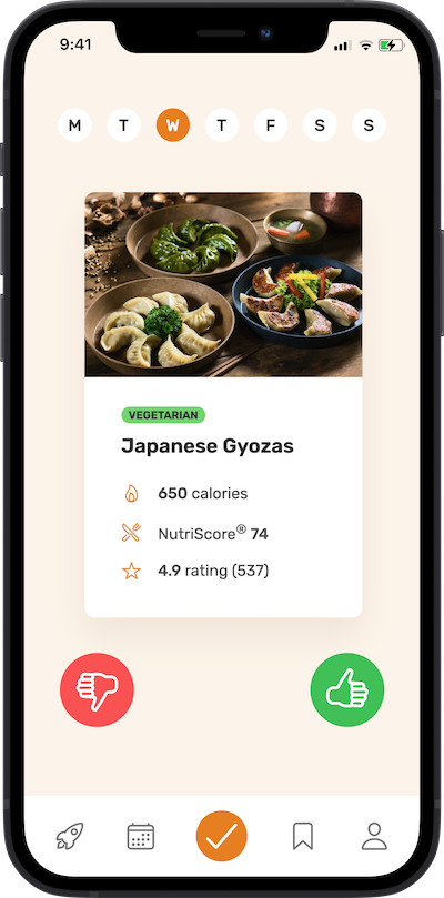 how it works on iphone approve meals